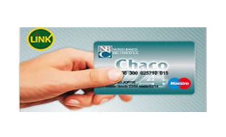 Tarjeta del Nuevo Banco del Chaco